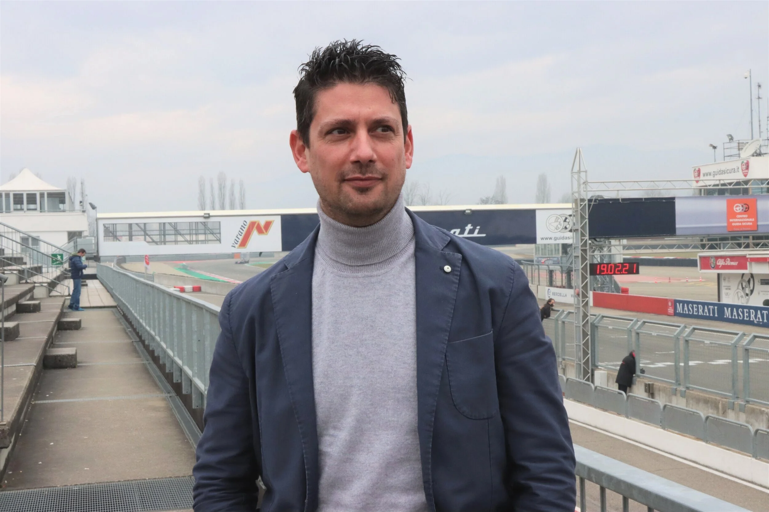 Tiziano Boccomino at the Italian Sport Prototypes Championship
