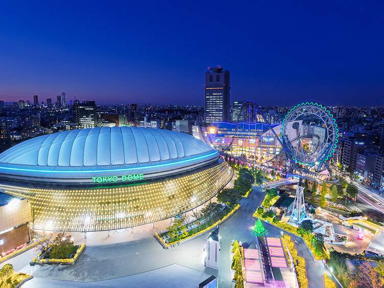 Tokyo dome city.