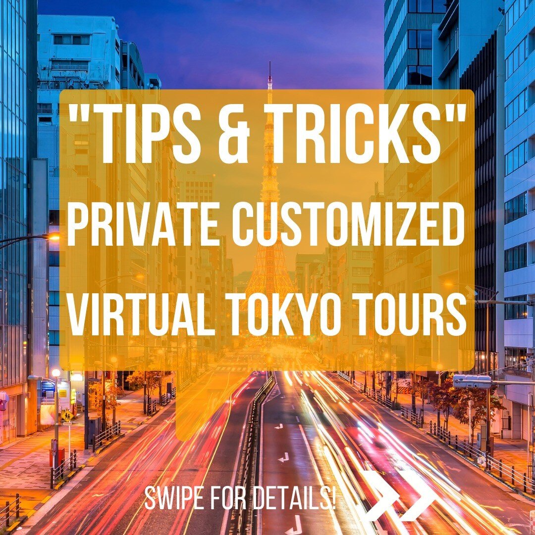 With border controls easing a little bit,  maybe you can start thining about travel to Japan again! Have a virtual session with one of our local guides to help prep for your next trip to Japan. Message us for more information! 

#japan #tokyo #travel