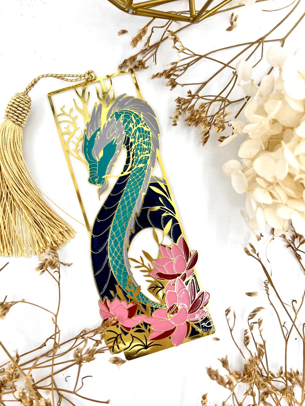 Whrcy Kinderen Dragon bladwijzer, Dragon Book Markers,Acryl boekenlegger met kwastje | Creatieve bladwijzers, coole bladwijzers, kleine boekenleggers voor volwassenen en kinderen, boekaccessoires