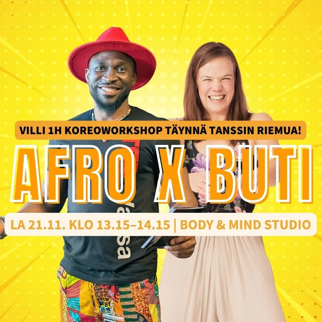 Afro x Buti KOREOGRAFIA Vaasa 21.11. - 60min