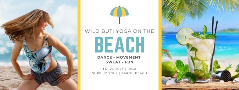 Buti Yoga on the Beach - PÄRNU 24.7.