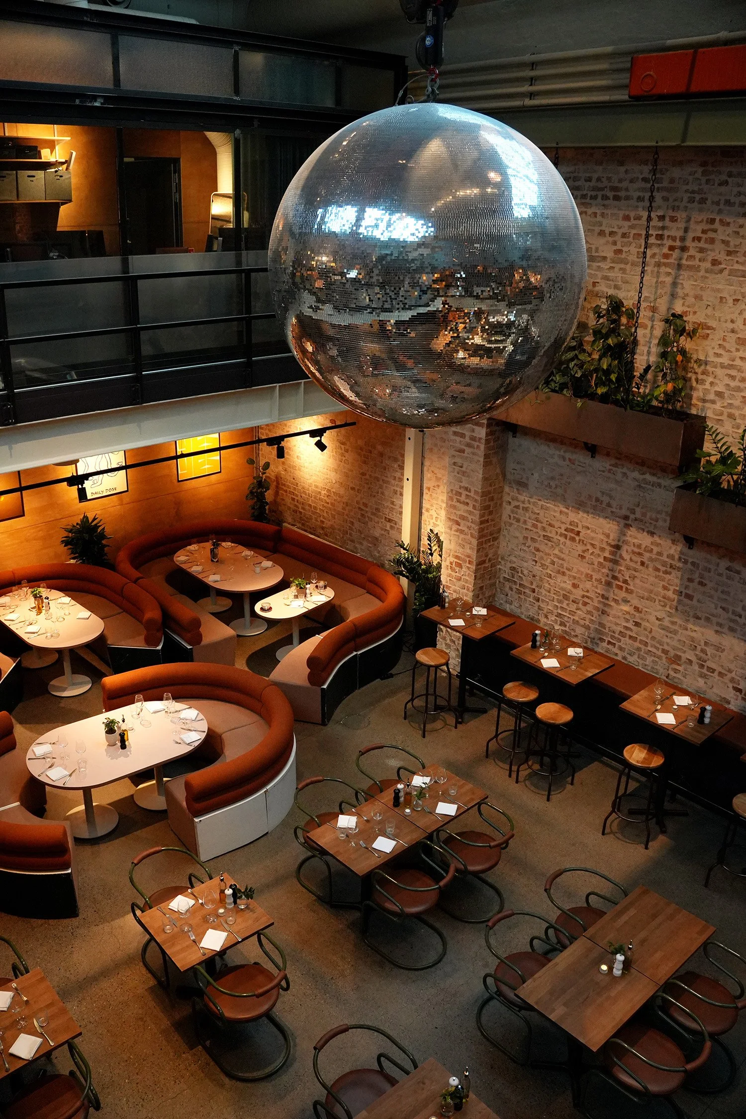 Restaurant with disco ball.jpg