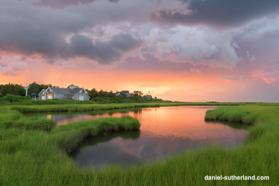 Squall at Folger's Marsh