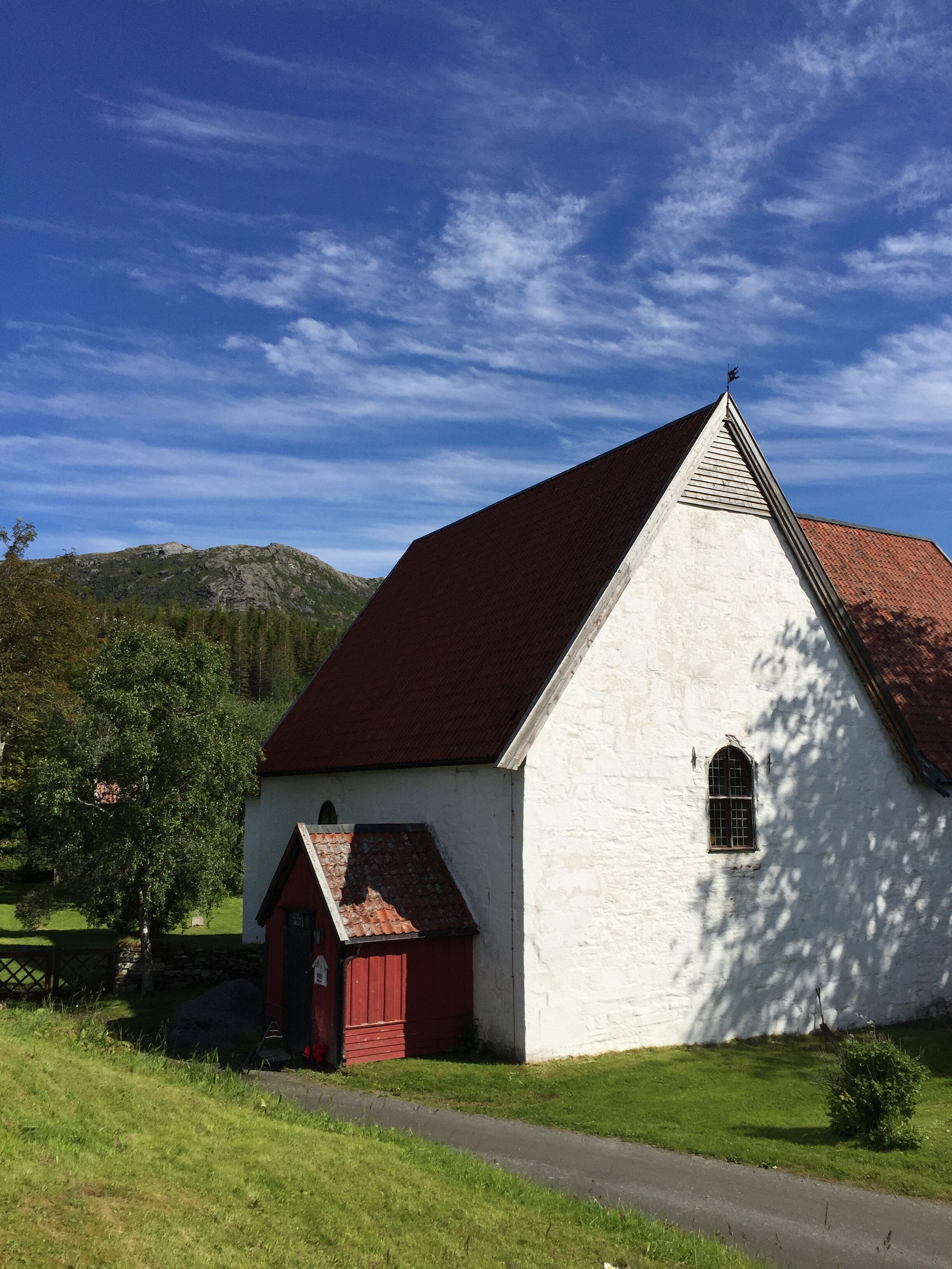 Gildeskål kirkested, middelalderkirke