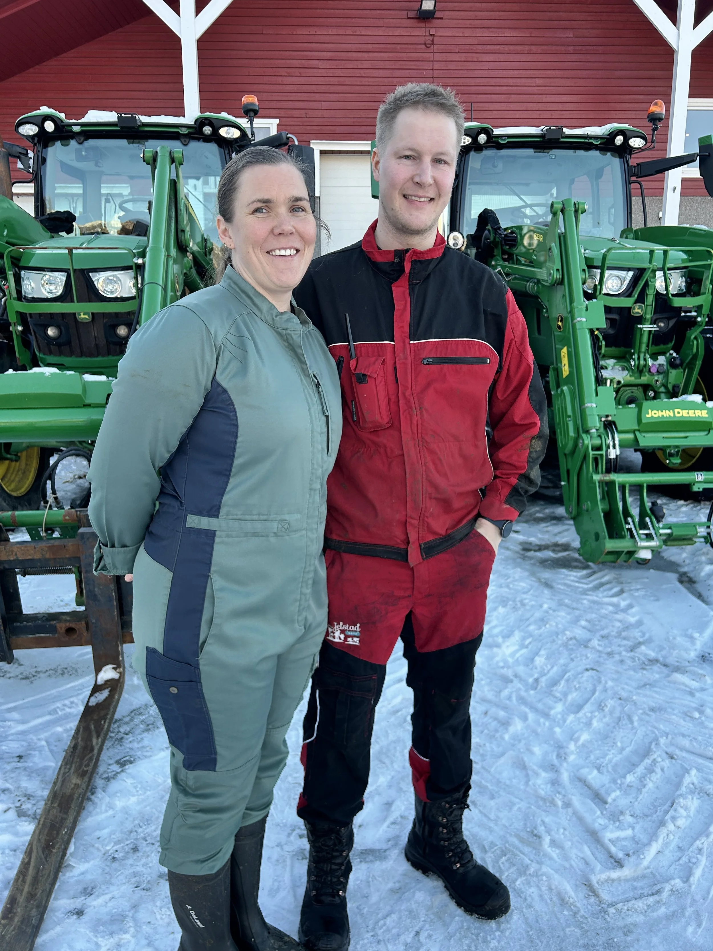 Sandra og Thomas fra Jelstad 