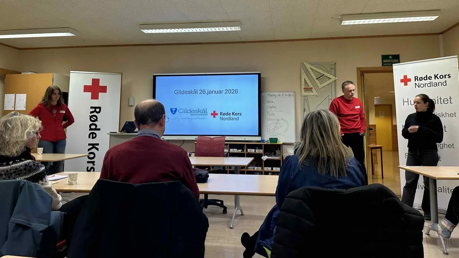 Røde Kors møte på Nygårdsjøen — Prosjekt bosted Gildeskål