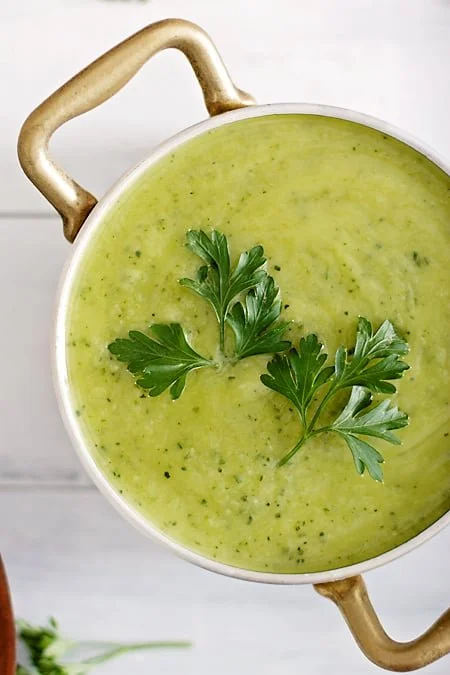 Cream of Zuchinni Soup (GF)