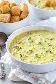 Broccoli and Cheddar Soup (D)