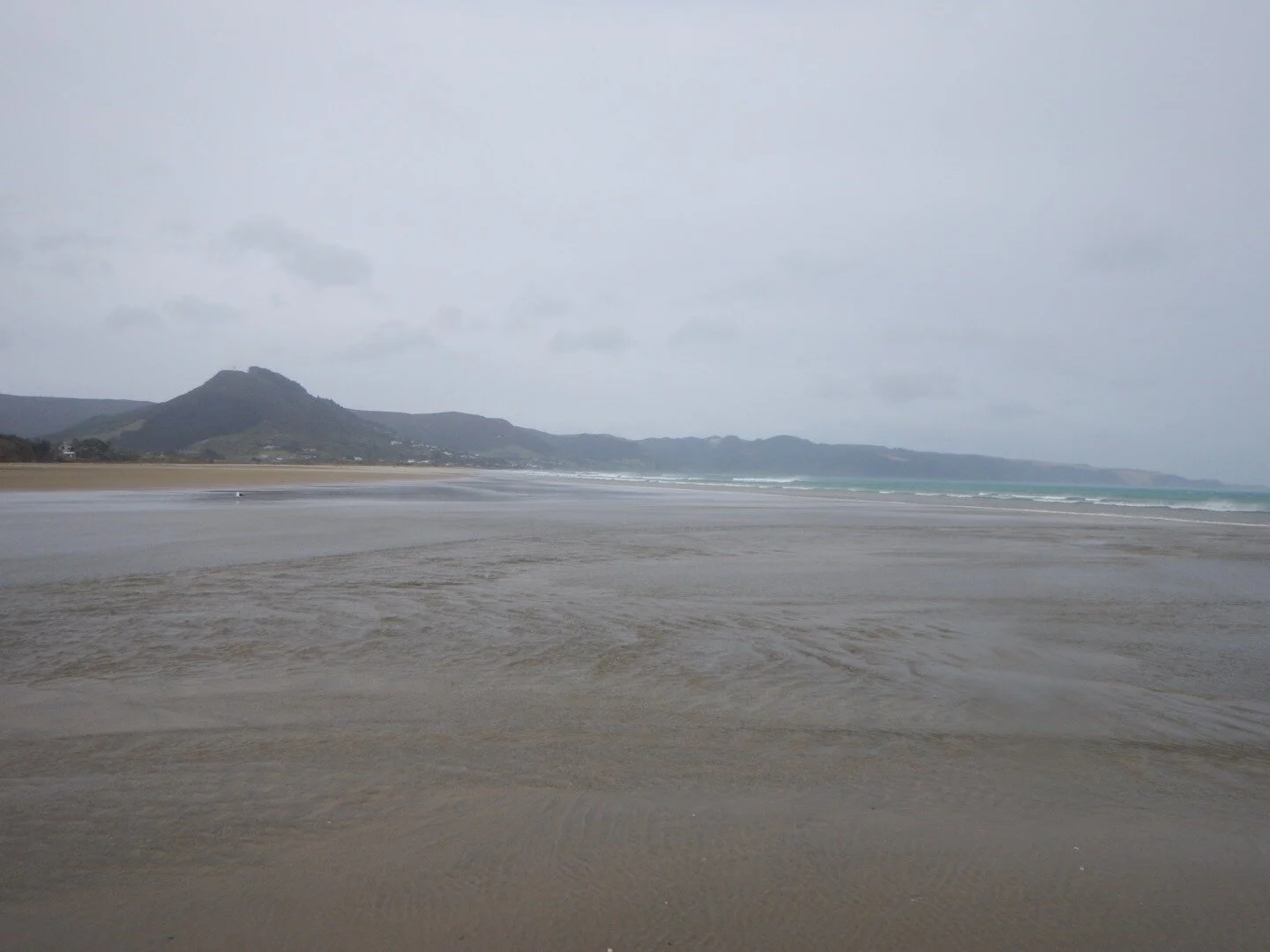 The end of 90 mile beach.