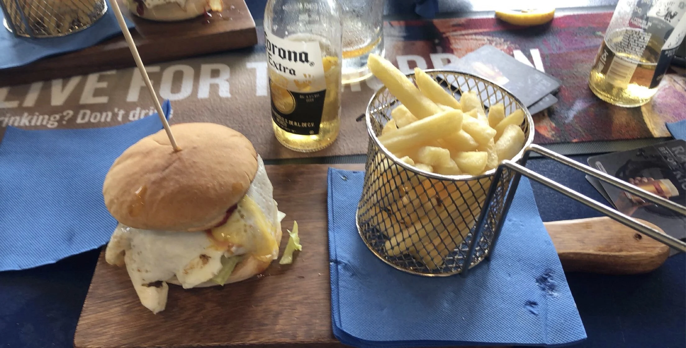Kauri Arms burger