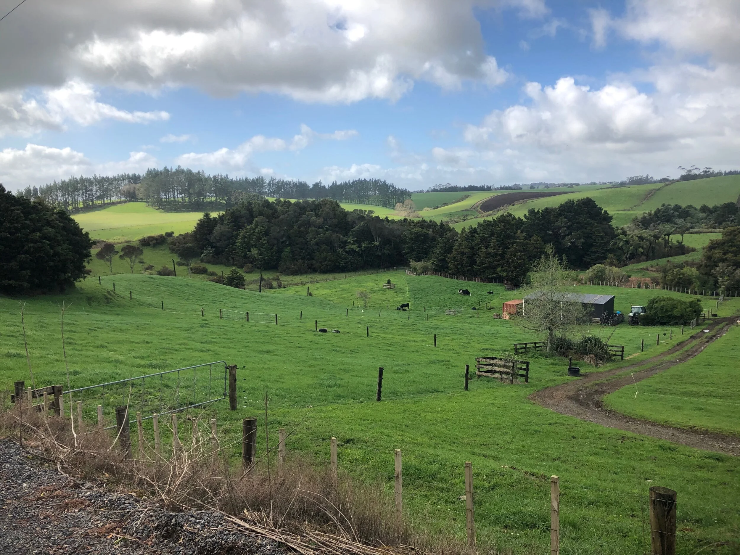 Farmland picture taken by Ethan on alternate route