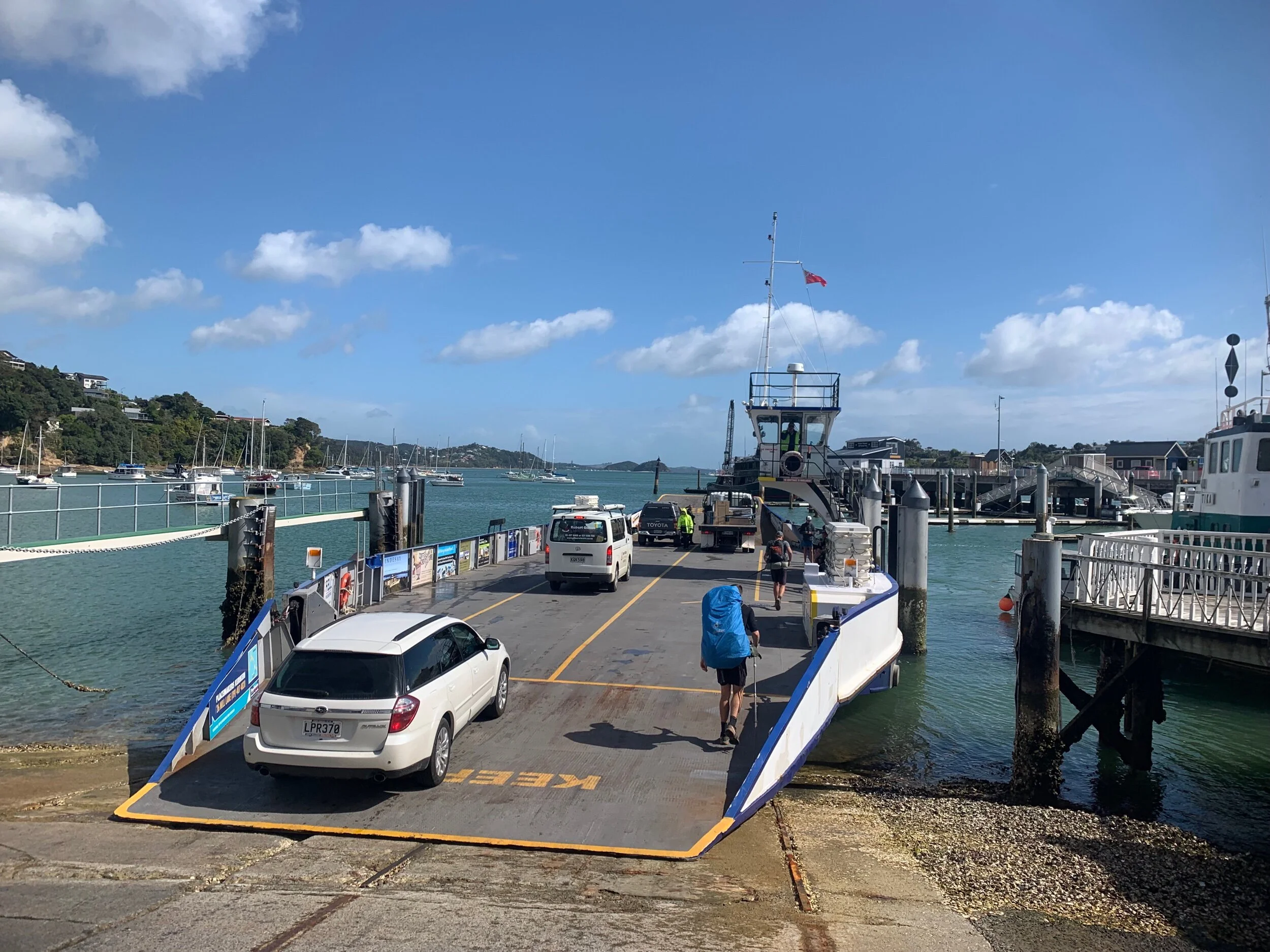 Car ferry from Opua to Okiato