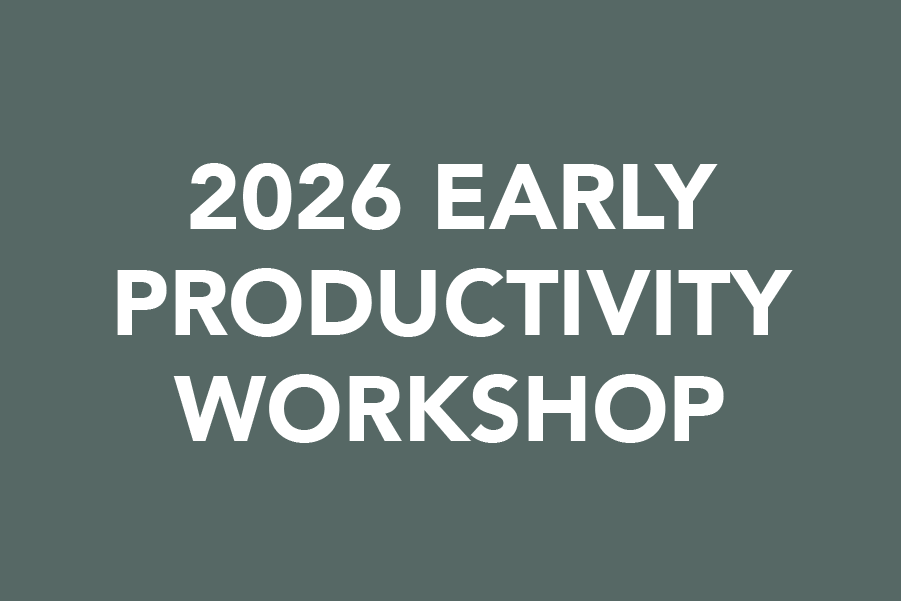 2026 Early Productivity Coaching Workshop