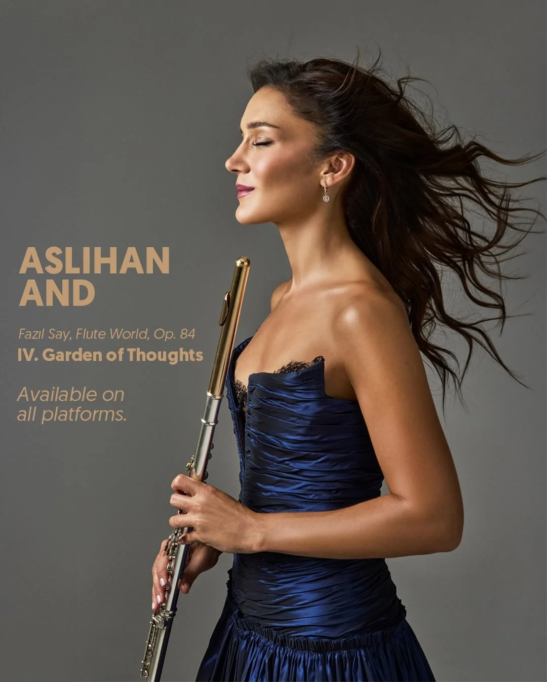 Fazıl Say&rsquo;ın solo alto fl&uuml;t i&ccedil;in bestelediği Flute World, Op. 84 eserinin d&ouml;rd&uuml;nc&uuml; b&ouml;l&uuml;m&uuml; &ldquo;D&uuml;ş&uuml;nceler Bah&ccedil;esi&rdquo; t&uuml;m dijital platformlarda yayında.

Fazıl Say eseri ş&oum