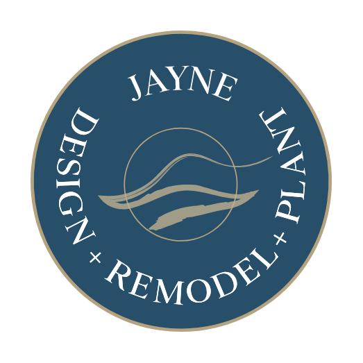 Jayne Design + Remodel + Plant Logo