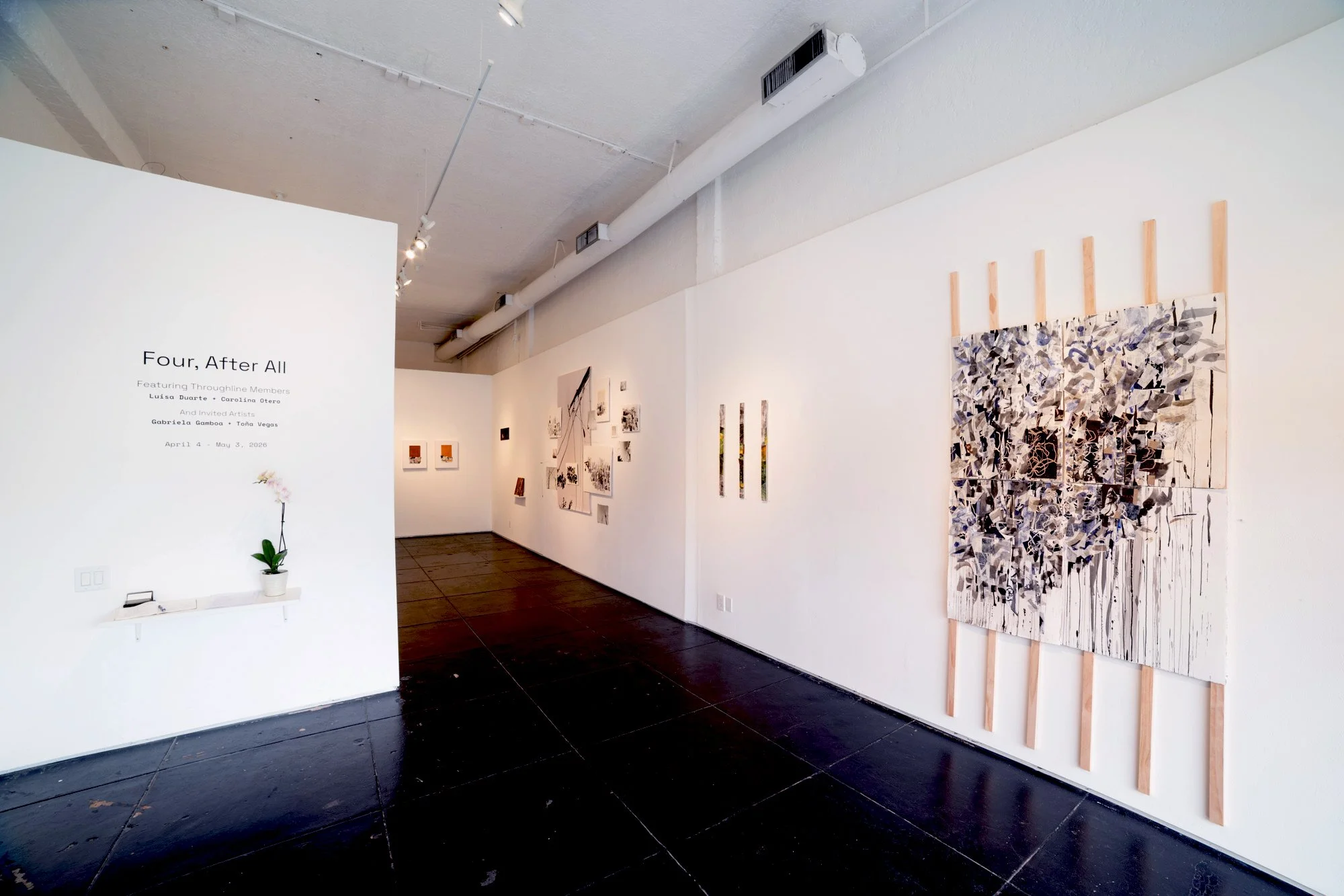 Four After All. Exhibition view. 