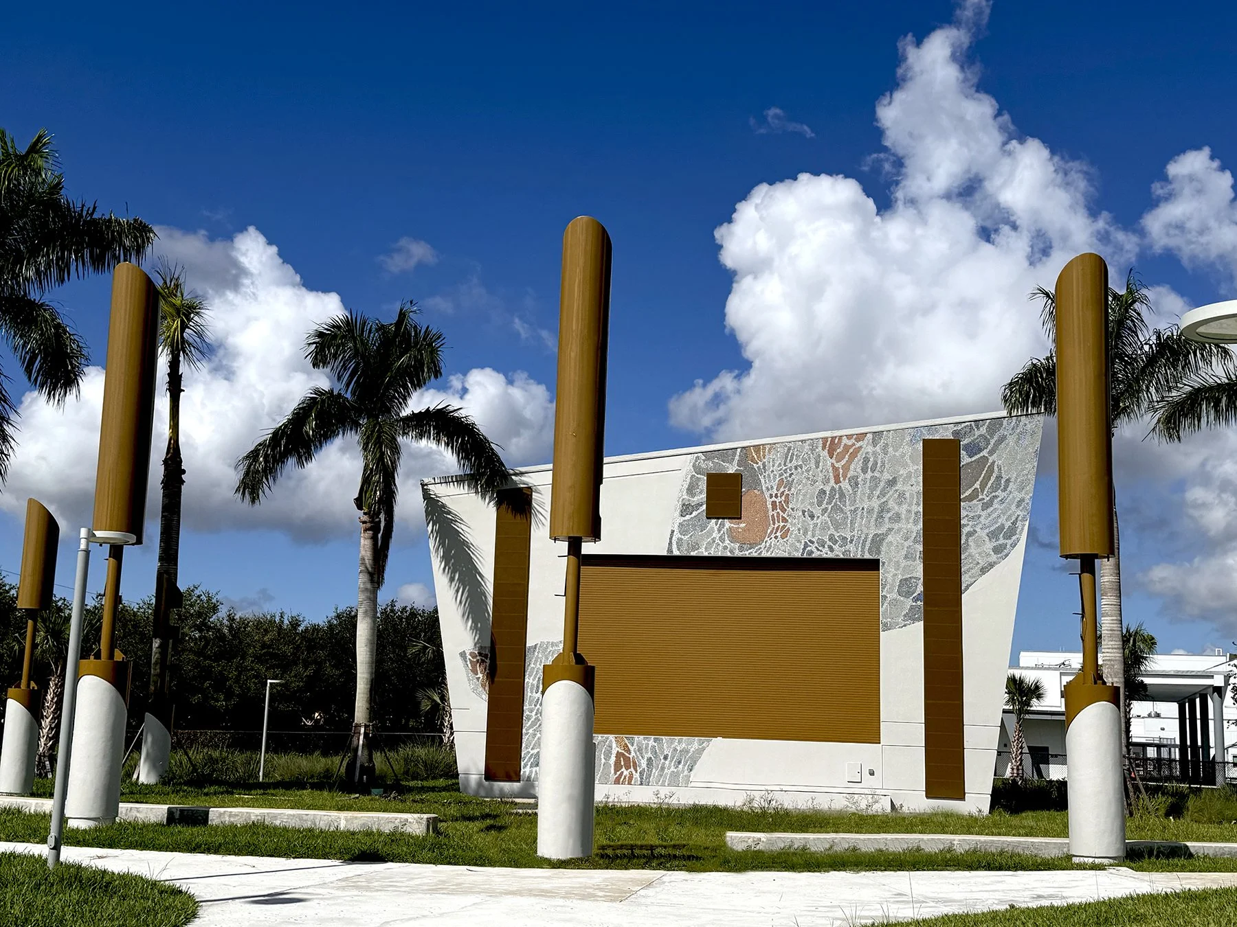 Matrix. 2026

 

Glass Mosaic at the pavilion in Zelda Glazer Soundscape Park. Commissioned by Art in Public Places. Miami Dade County For Cultural Affairs
