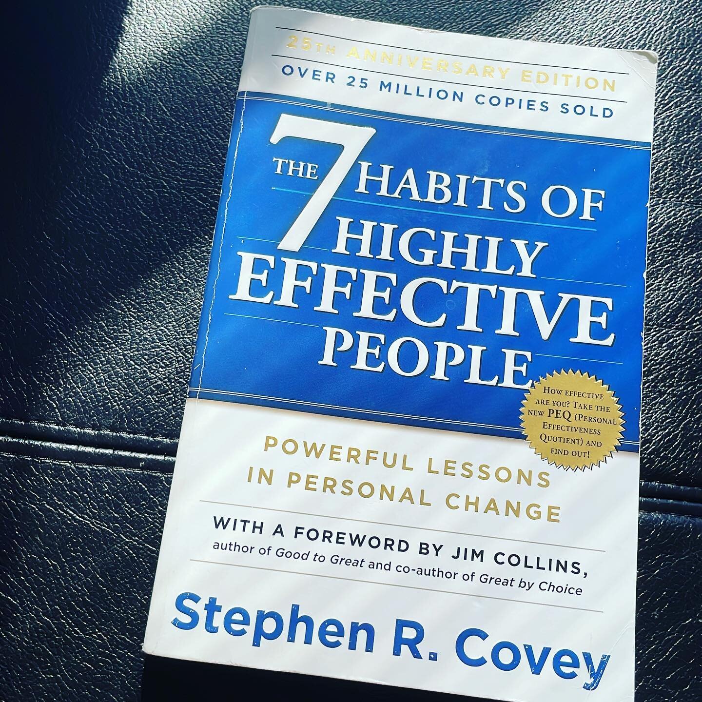 Revisiting an oldie but a goodie! 
.
.
.
. #7habitsofhighlyeffectivepeople  #productivity #selfdevelopment  #selfimprovement #neverstoplearning #actorlife #wellness #wellnessjourney #getbetter #ilovebooks #selfawareness #humanjourney #margiemoment #g