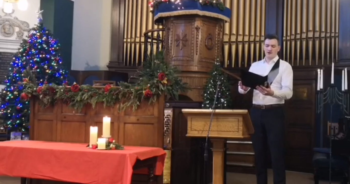 Sunday Service (live) for the 2nd week of Advent on 6th December with music from Richard Yarr and James Cooper and a reading from David Kerr