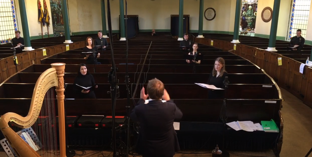 Another festive treat from our Banham Scholars. Hark The Herald Angels Sing was filmed in partnership with our friends @NIOpera 