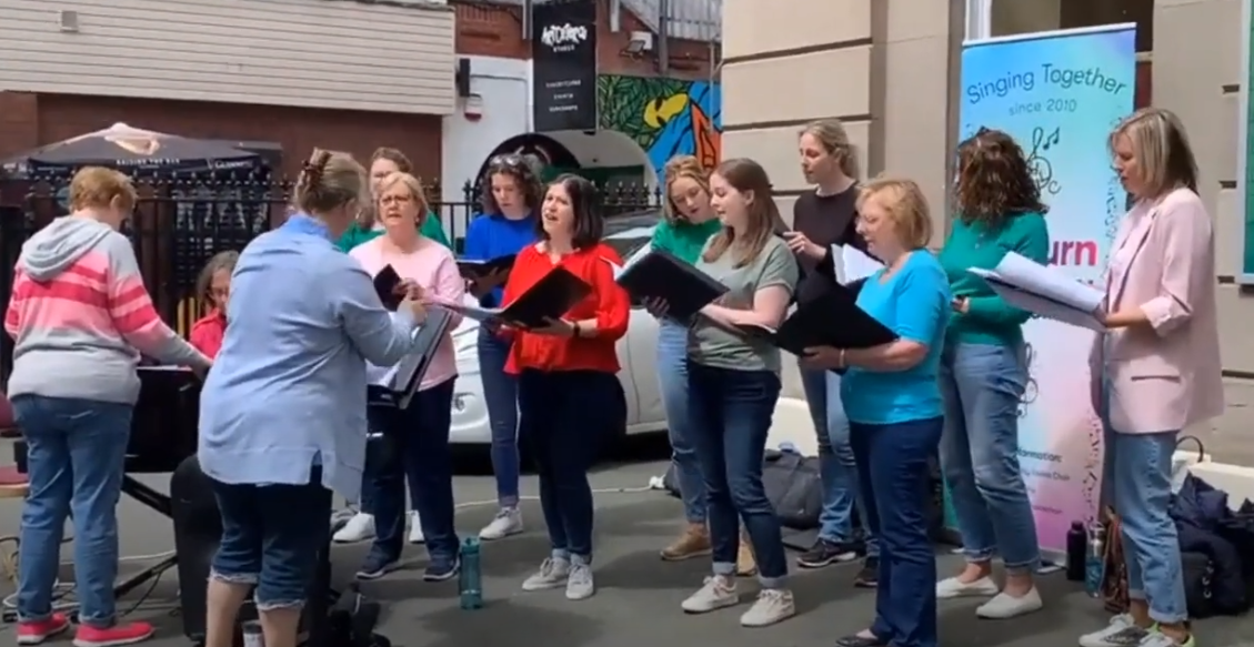 Lisburn Harmony Ladies Choir - part of the First Church Freedom Festival 18th June 2022