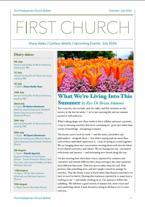 July 2026 Newsletter 