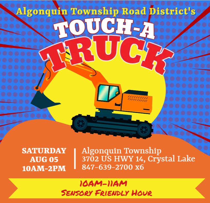 TOUCH A TRUCK 10AM-2PM — Algonquin Township Highway Department