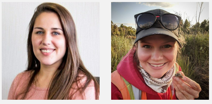 Samantha Noganosh and Alanna Smolarz