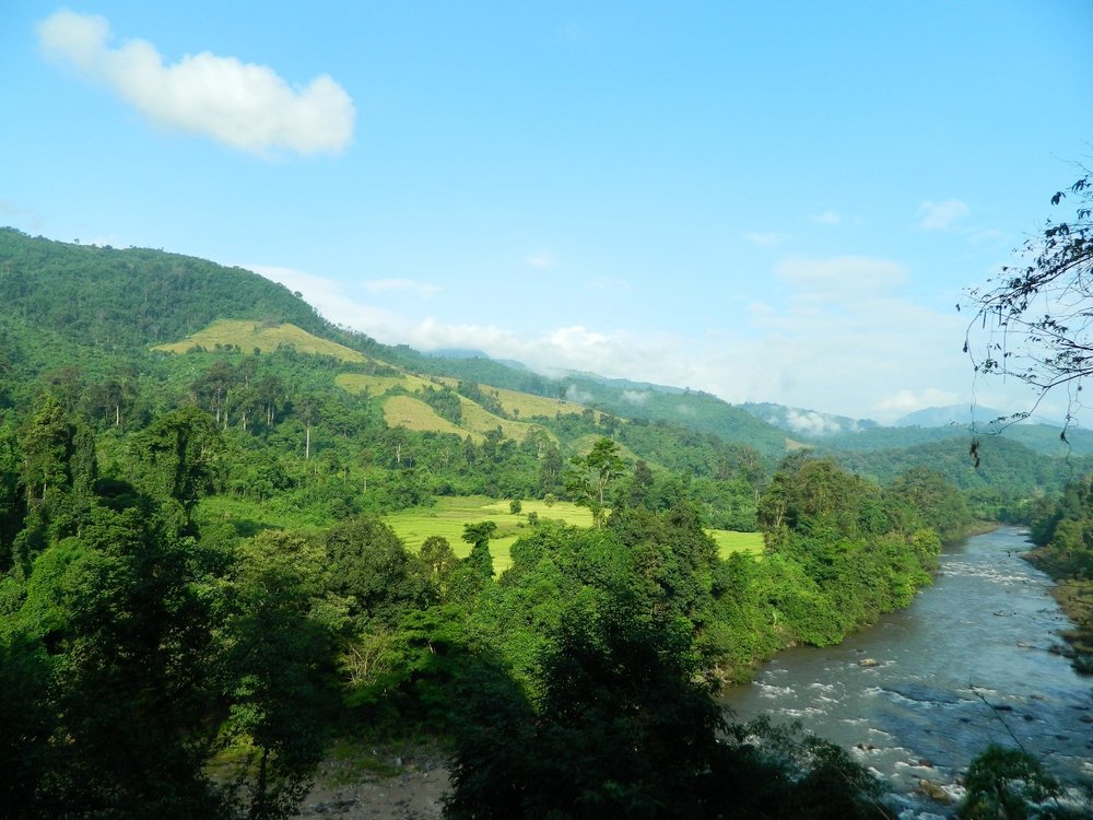 Diverse landscapes along the Bwe Lo Klo (Yunzalin River)