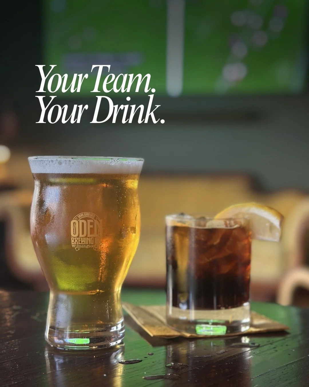 Your Team... Your Drink ⚽

England 🇬🇧
Try our Smooth Sail Hot Pepper British Pale Ale. It's brewed with 100% British malts and hops, plus an added hot pepper kick to keep things interesting. A proper pint with a spicy finish.

Argentina 🇦🇷
A true