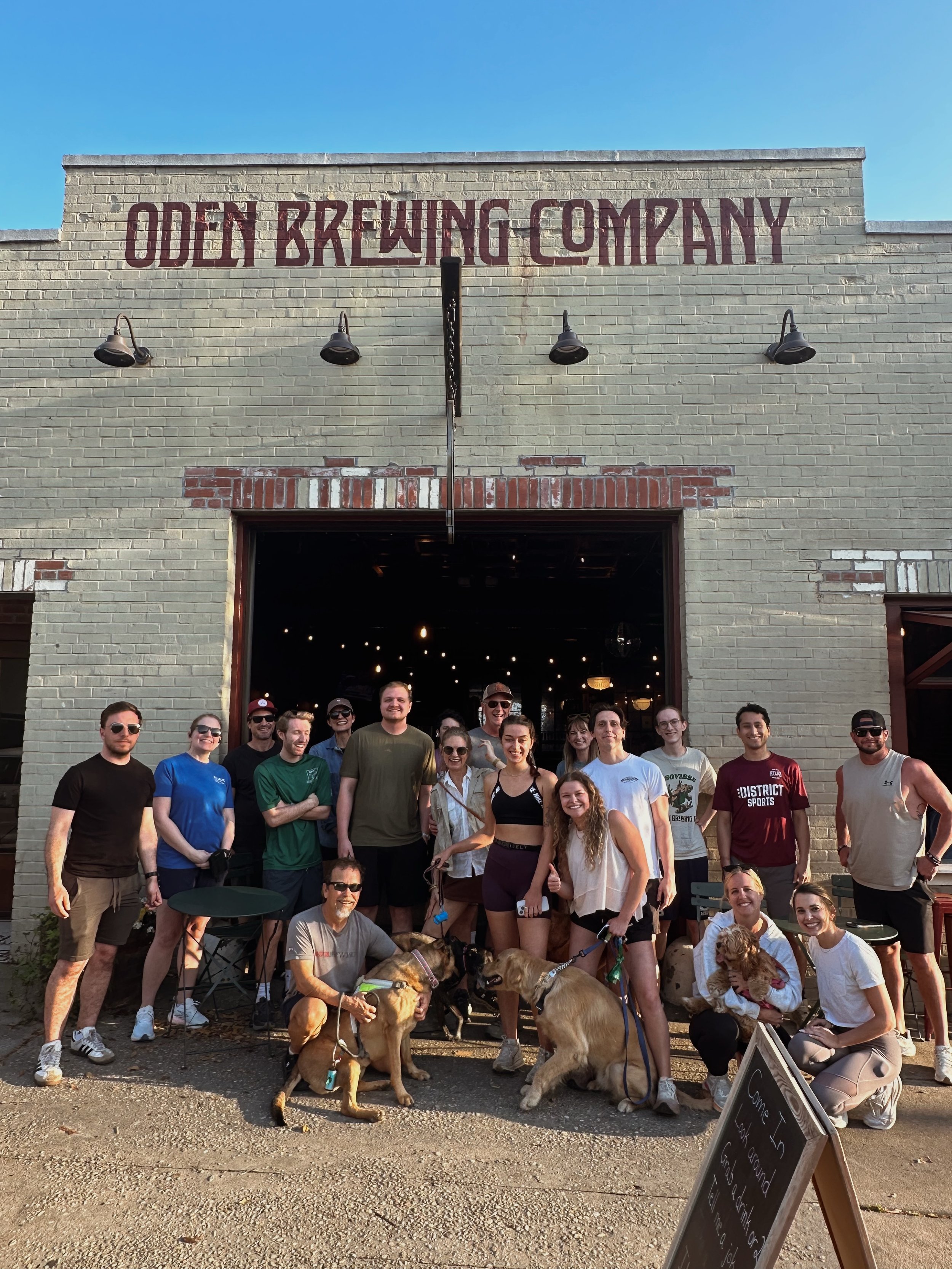 Running is better when there&rsquo;s beer and pizza waiting for you! 

We&rsquo;re open at 2

Oden Run Club meets at 6:30 

Pizza Party &amp; Foosball Free play after!