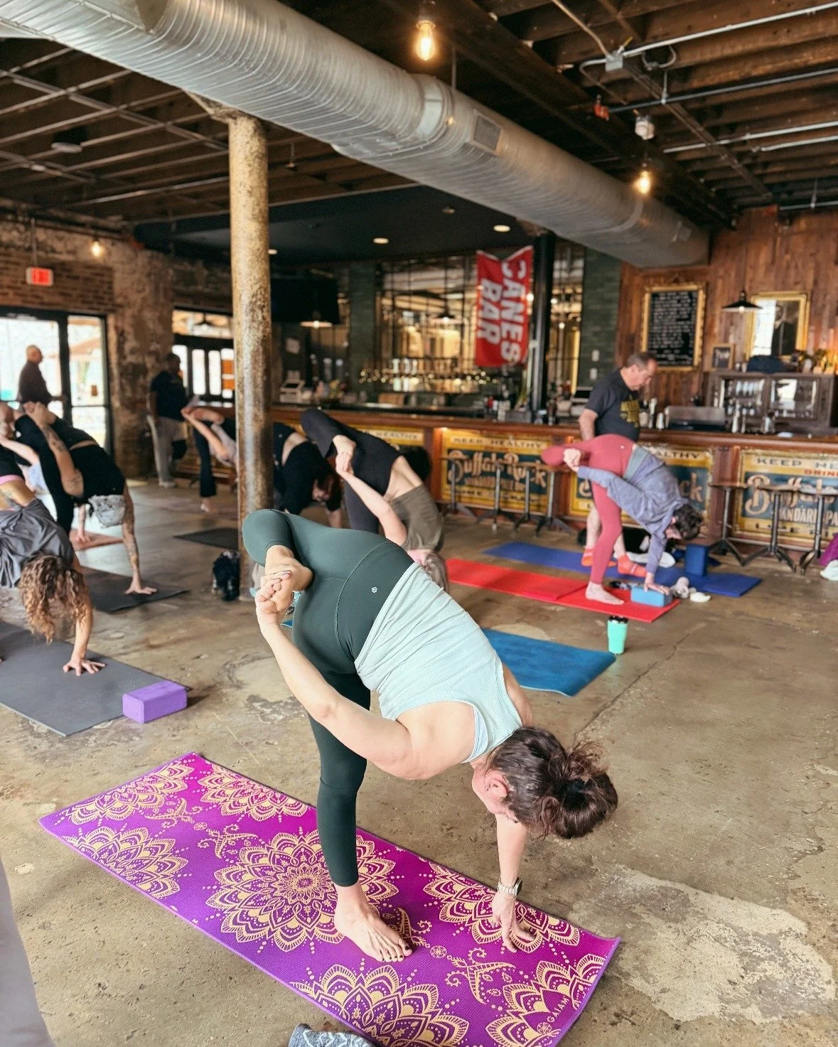You know the drill! It&rsquo;s Sunday ☀️ 
Yoga, Open Mic, and $5 mimosas flowing all day long!🥂
Come hang, sip, stretch, and enjoy your Sunday with us at Oden. See you soon!

Sip &amp; Slay Yoga at 11am @twistedwarriorsyoga 
$10 includes a post-clas