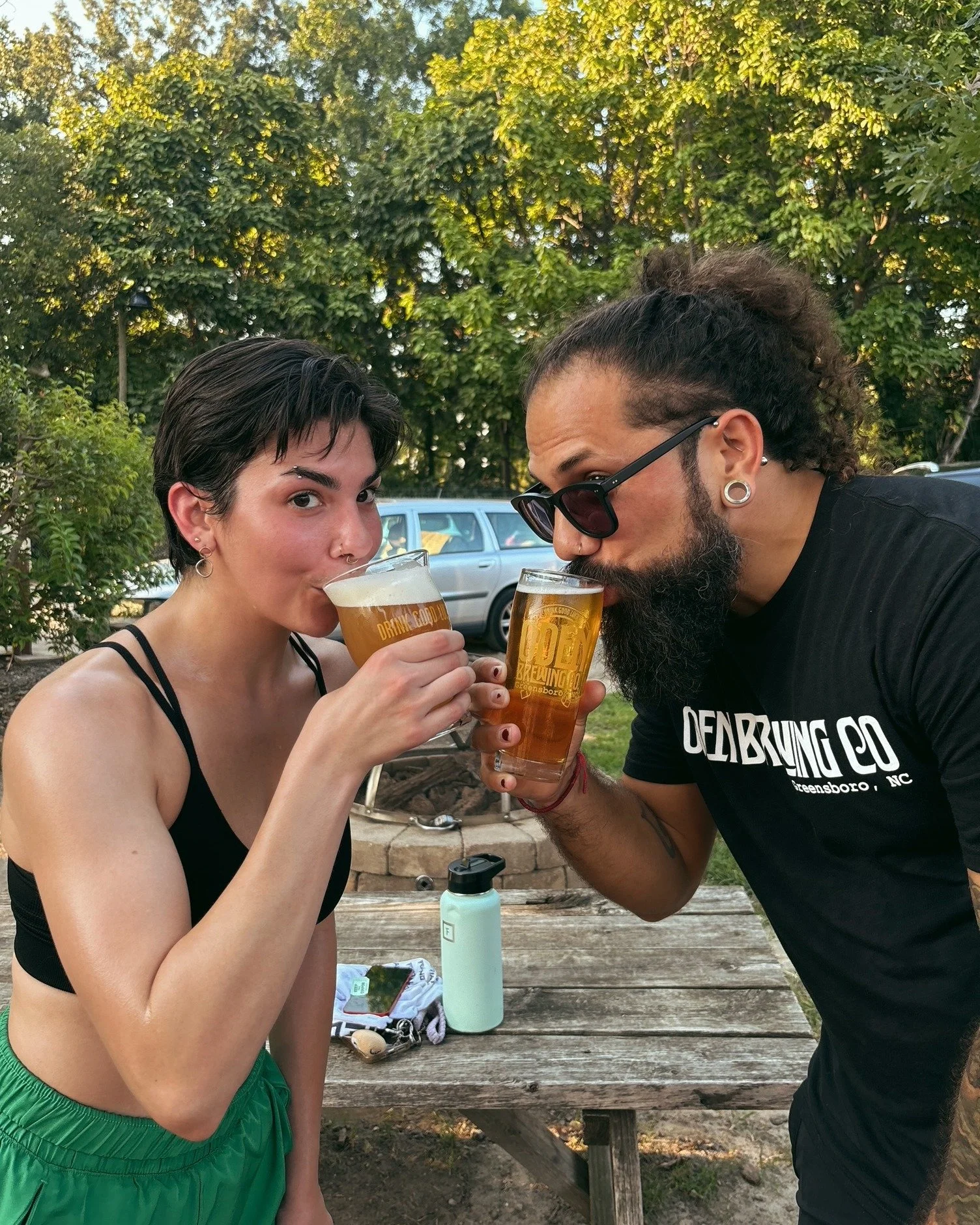 Post run beers? Yes please. 🍻🏃&zwj;♀️
Come to Run Club tonight and you might just win a beverage on us! 👀🍺 

Tonight at OBC:
Oden Run Club meets at 6 @odenrc 
Raffle for bites and beverages at 7
Fermented Facts Trivia 7-9 @don_keybrain 
Food Truc