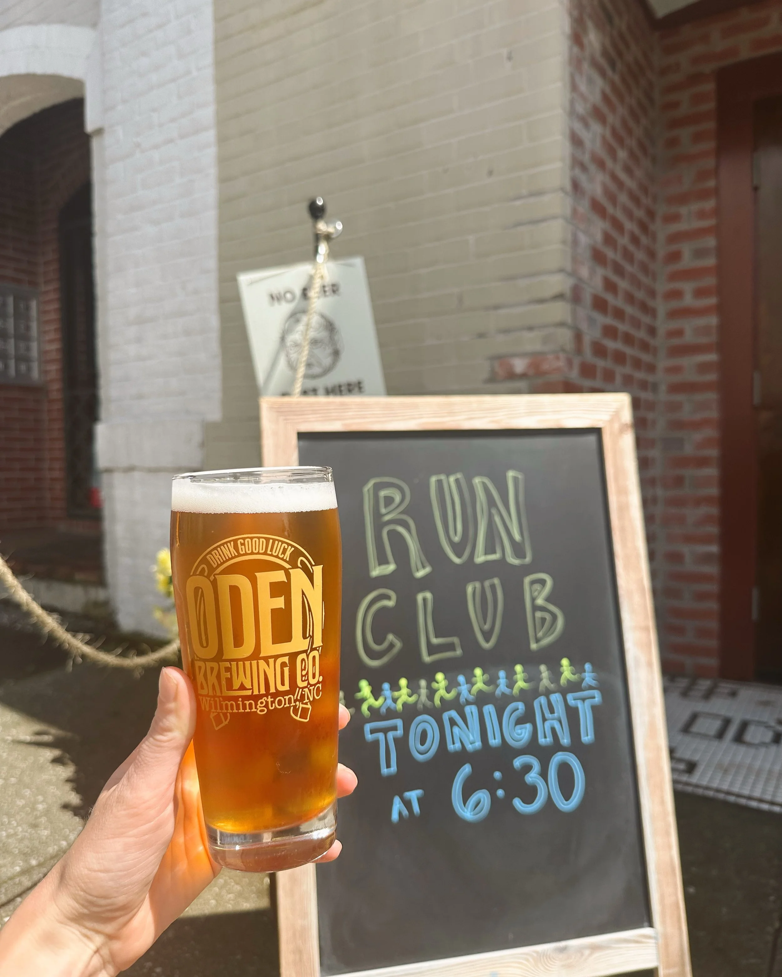 Wednesday at Oden, you know the drill! Open at 2pm

Go for a run or walk down the riverfront at 6:30pm @odenbrewing.rc 

Free pizza after!! 🍕