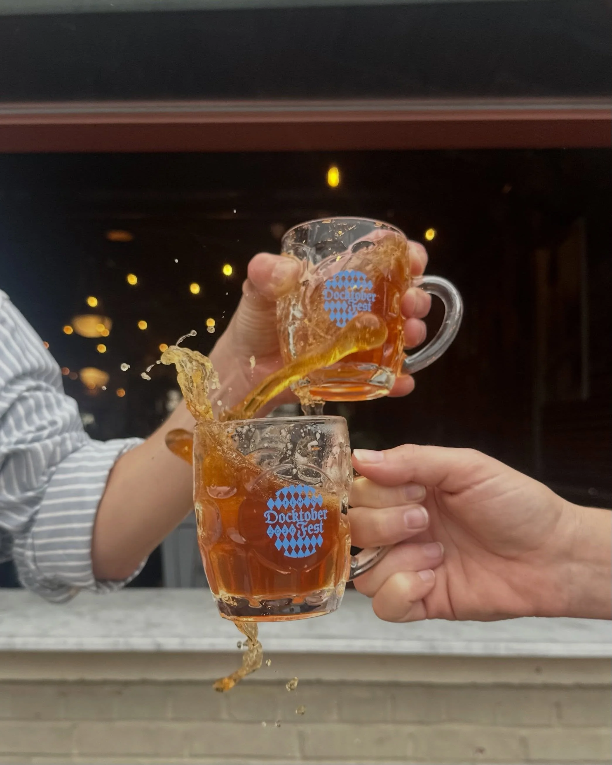 One of these extremely limited edition mugs could be yours this Saturday, September 26th! All you have to do? Visit all 7 businesses participating in Docktoberfest between 1-7pm* 

Participating Businesses:
@banterwilmington 
@duck_and_dive_pub_ilm 
