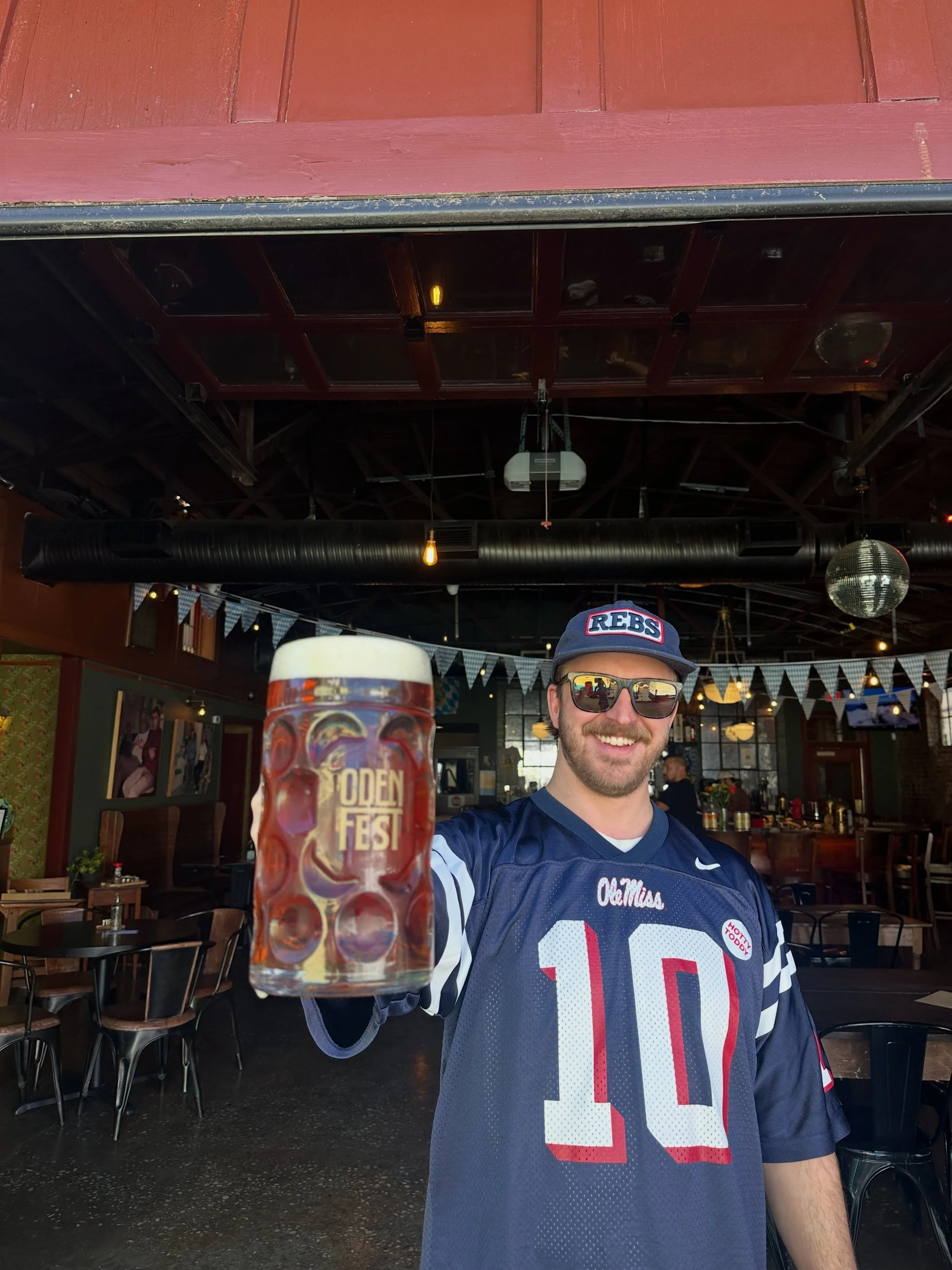 Happy Docktoberfest &amp; Go Rebs! 

Just Tapped: Odenfest Festbier Lager 5.1%ABV

Our annual Oktoberfestbier - Odenfest is a throwback to the original festbier style. Festbiers are lighter in color and less sweet than the more commonly found M&auml;