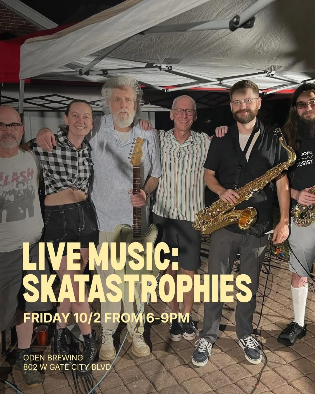TOMORROW NIGHT!!

Skatastrophies is back for a Friday night jam! Tomorrow 10/2 from 6-9pm, come hangout!

Food Truck 10/2: Rockin Moroccan 5-9 @rockinmoroccan_gso