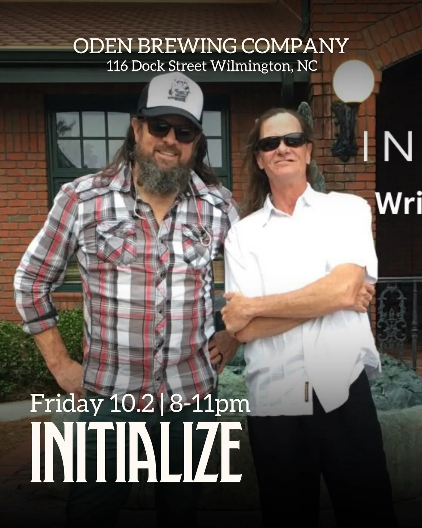 Tomorrow Night, Live Music from the duo @initializeband 8-11pm

Covering everything from Dylan, the Dead to 4 Non Blondes! No cover