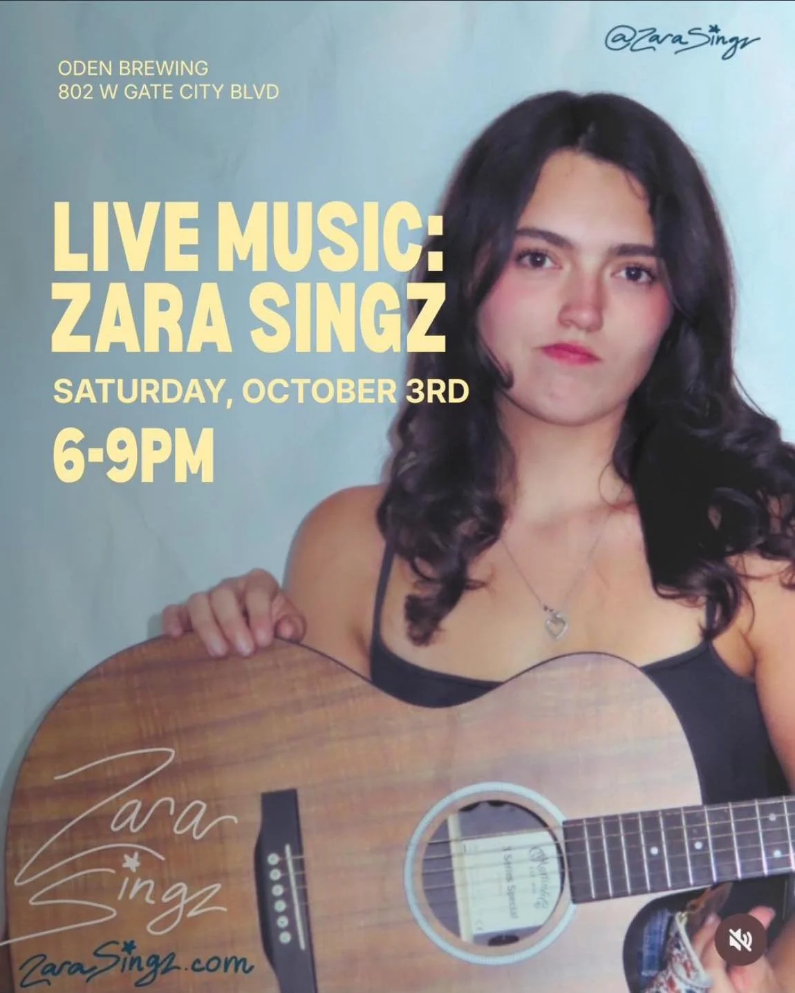 Open til&rsquo; 12am for your Saturday beer needs :)

LIVE MUSIC: Zara Singz 6-9 @zarasingz 

Food Truck: Algo Rico 4-8 @algorico_mexfood