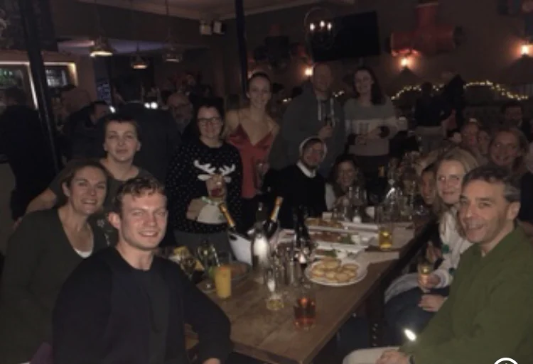 our first Christmas celebrations together!