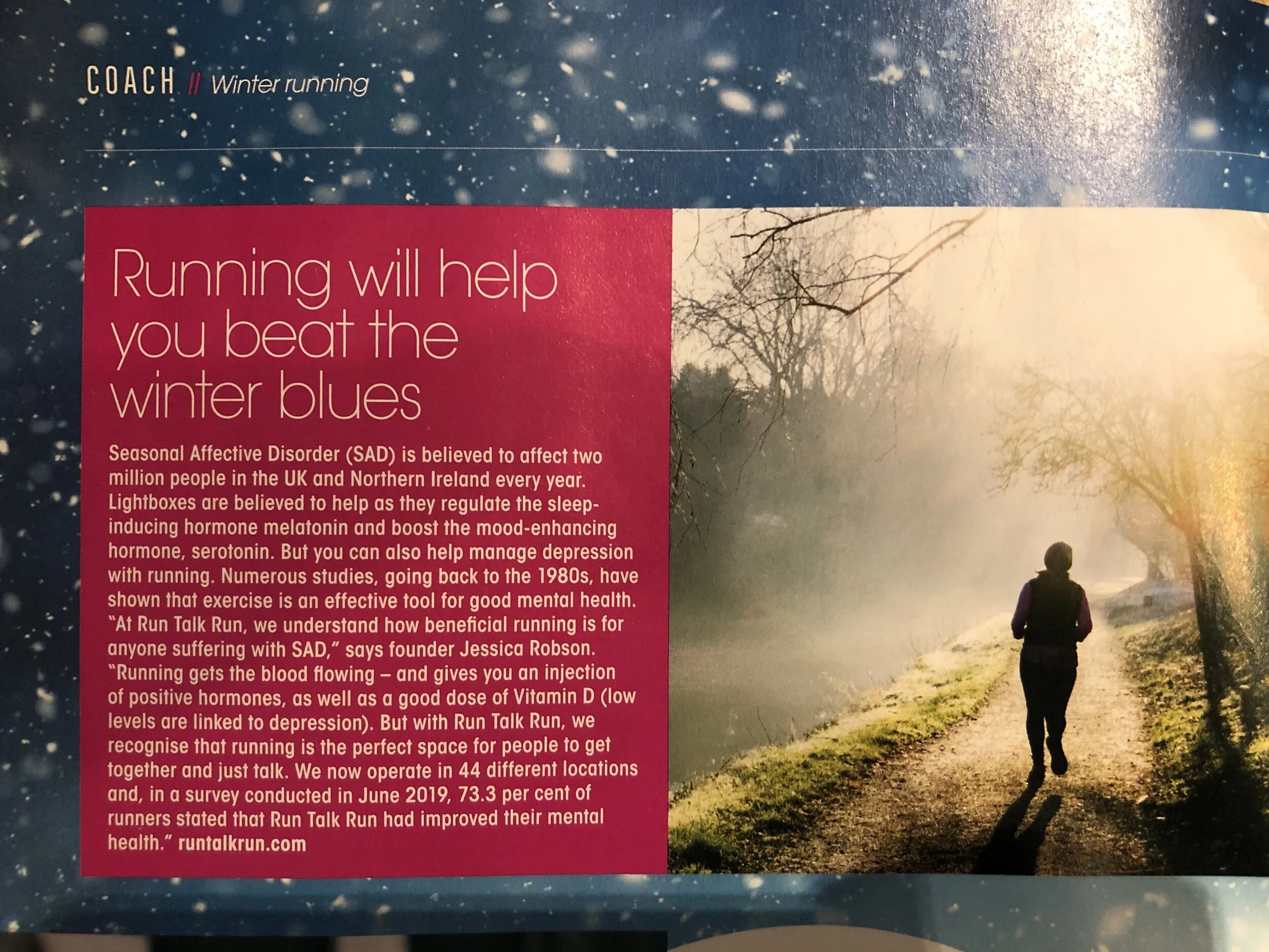 Womens Running: SAD Feature