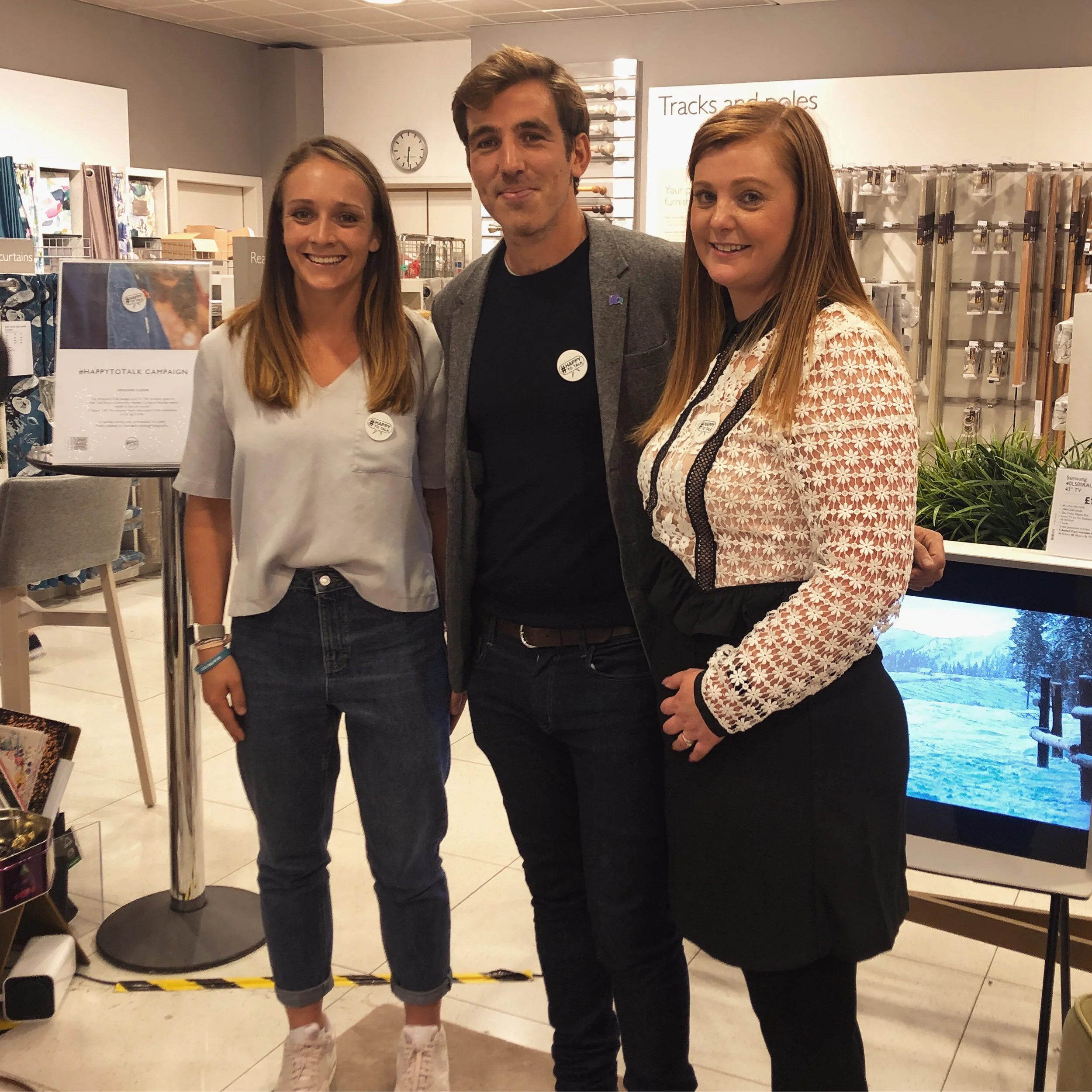 Talking to Strangers - Happy To Talk Launch in John Lewis