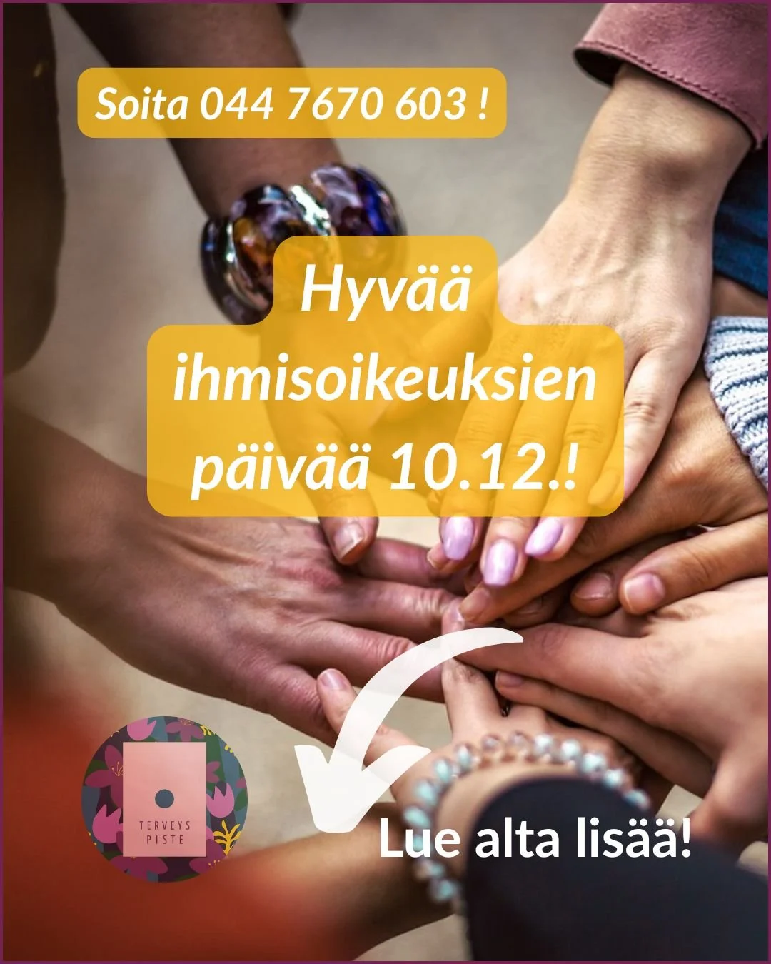 Ihmisoikeudet näkyvät arjessa – myös työpaikalla