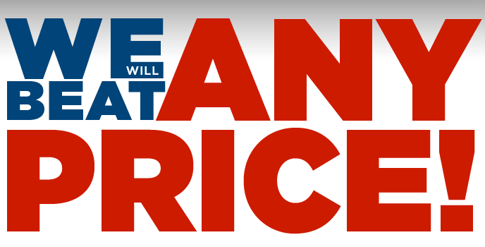 we will beat any price