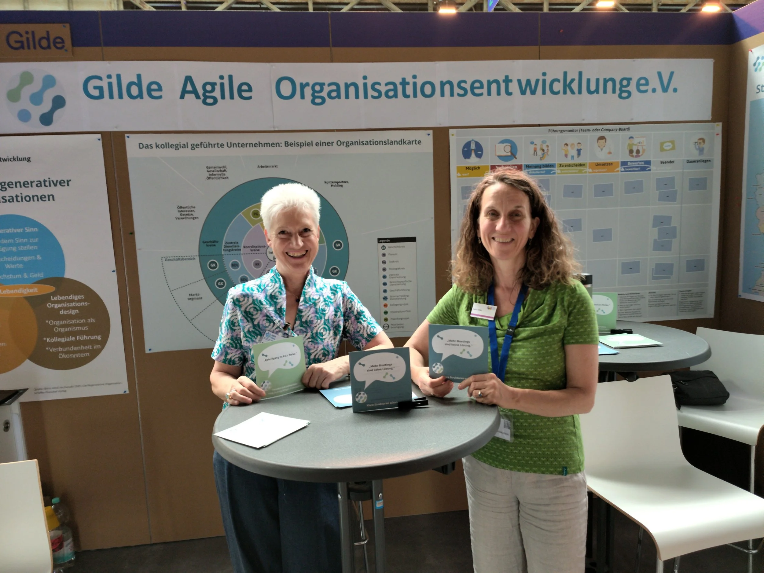 Die Gilde Agile Organisationsentwicklung auf dem Gutes Morgen Festival der GLS Bank