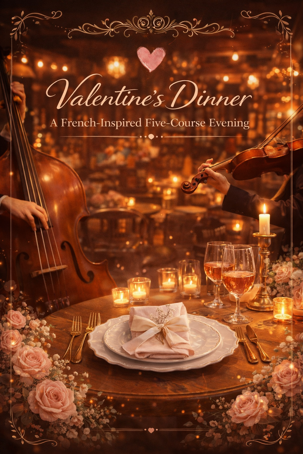 Five Course Valentine Dinner 