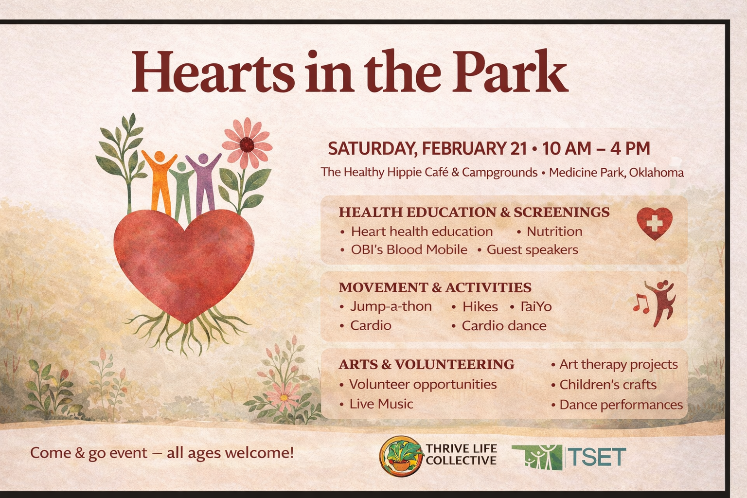 Hearts in The Park 