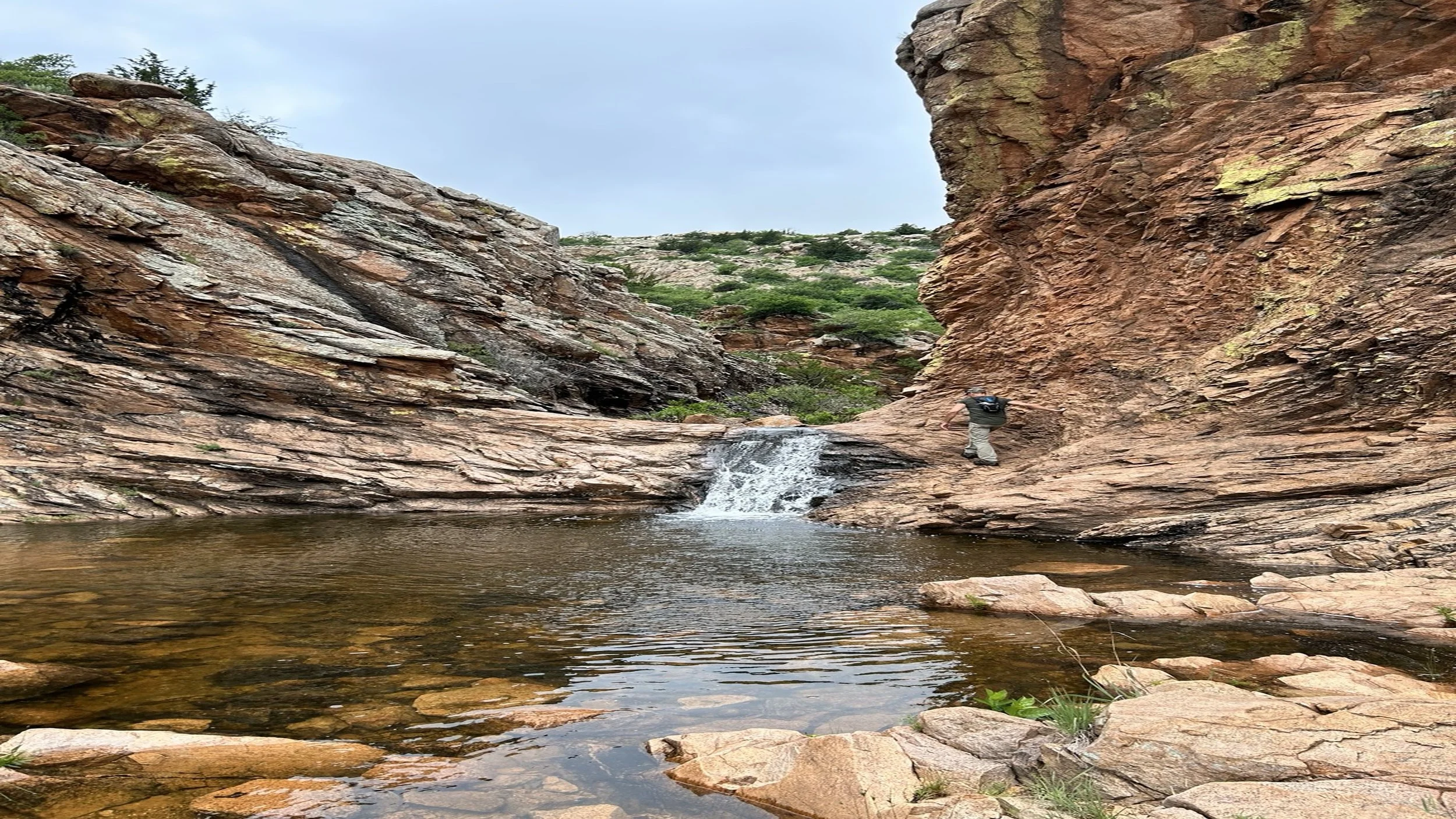 Group Hike in the Wichitas ~ Post Oak Falls ~