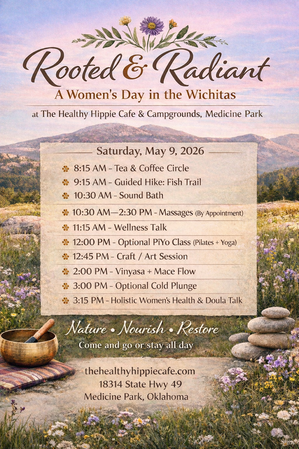 Rooted &amp; Radiant ~ A Women's Day in the Wichitas